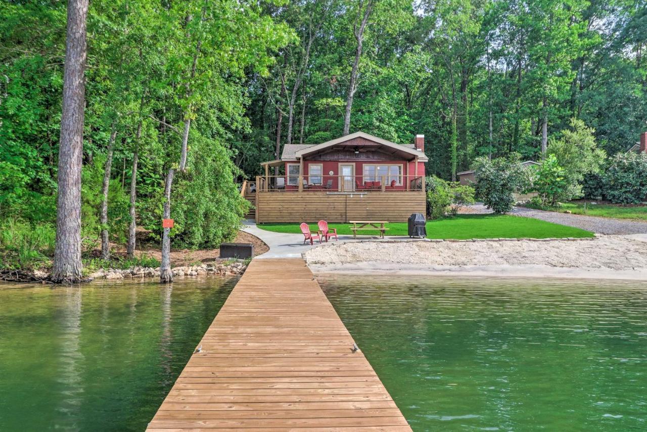 Waterfront Lake Martin Home With Grill And Beach! Eclectic Eksteriør billede