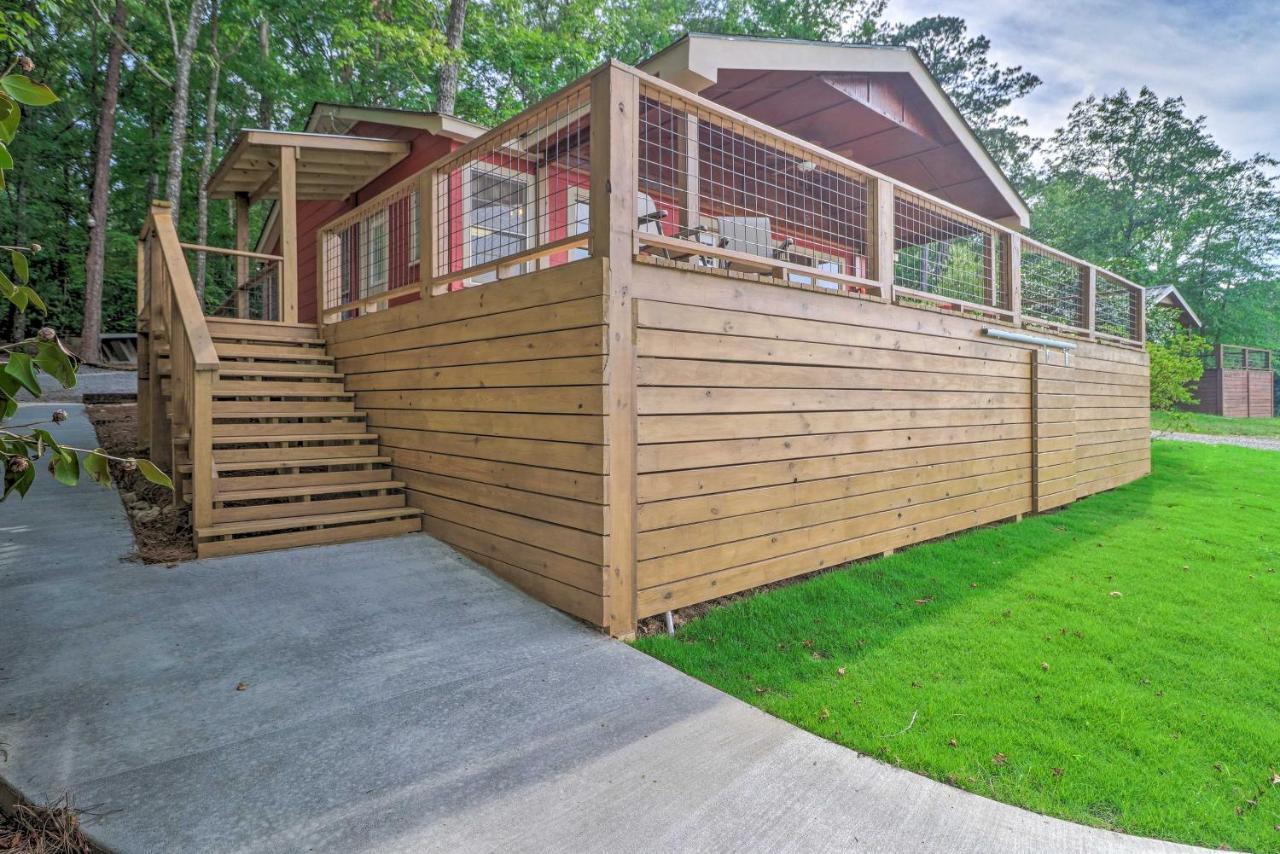 Waterfront Lake Martin Home With Grill And Beach! Eclectic Eksteriør billede