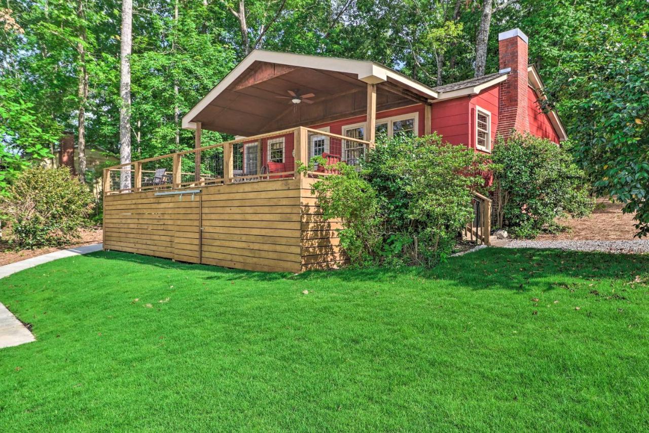 Waterfront Lake Martin Home With Grill And Beach! Eclectic Eksteriør billede