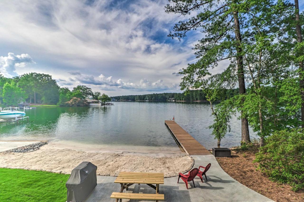 Waterfront Lake Martin Home With Grill And Beach! Eclectic Eksteriør billede